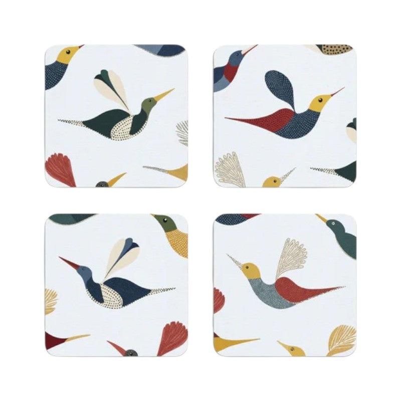 HappyTrays Coaster Set "Ally and friends", 4er Set