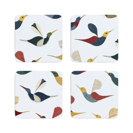 HappyTrays Coaster Set "Ally and friends", 4er Set