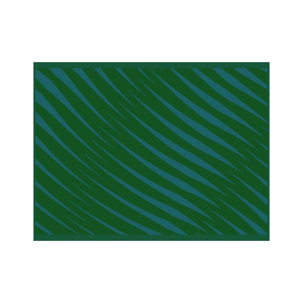 MEYER-MAYOR Tischset Moiré Nr. 1, 52 x 38 cm, Grün-Blau