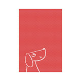 Geschirrtuch Hund Comic