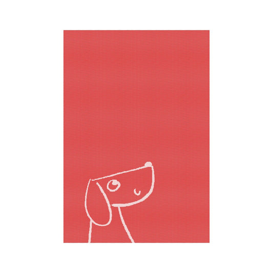 Geschirrtuch Hund Comic