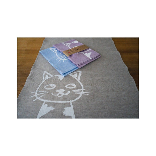 Geschirrtuch Katze Comic