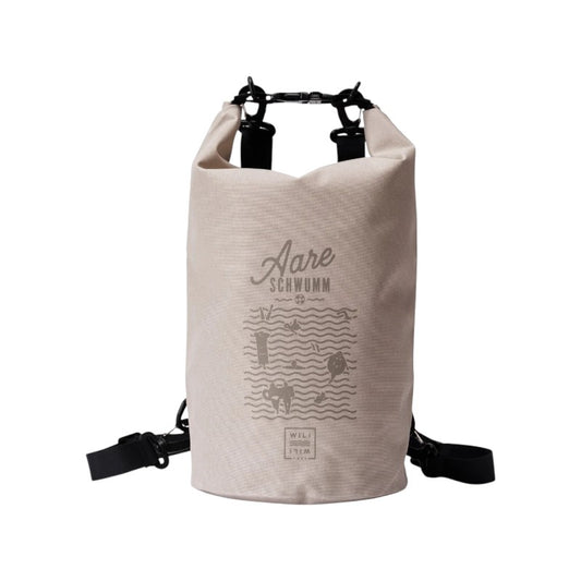 Wili Wili Tree Aare Schwumm Dry Bag 7L, Sandstorm Beige