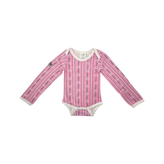KOWI Fashion Baby-Body Edelweiss, Langarm "Rosa"