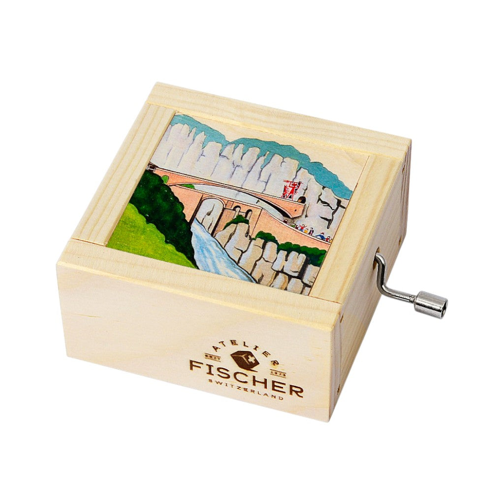 Atelier Fischer Musikdose klein Teufelsbrücke