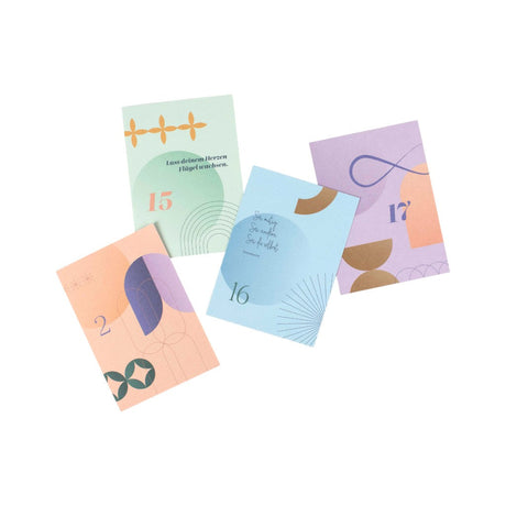 Fidea Design Mini-Adventskalender Selbstliebe