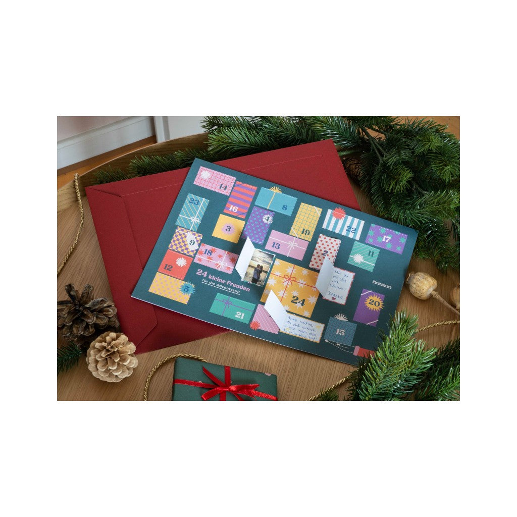 Adventskalender zum selbst Ausfüllen, Päckli