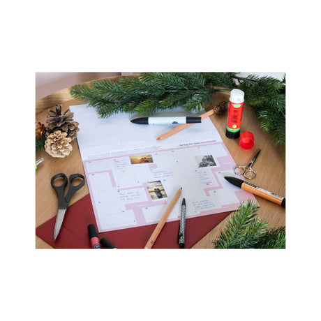 Fidea Design Adventskalender zum selbst Ausfüllen, Päckli