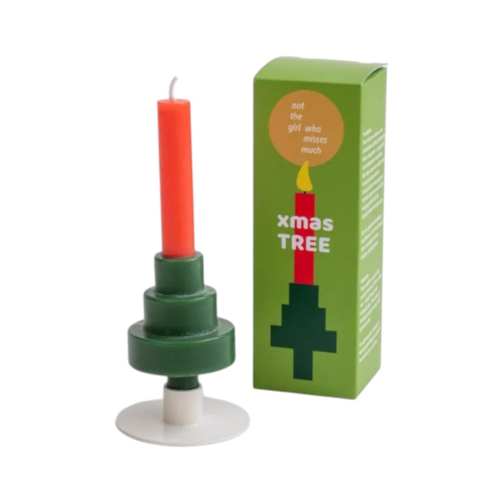 Fidea Design Kerze Xmas Tree, ⌀ 1.3 cm