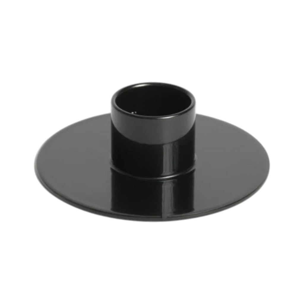 Kerzenhalter für Stabkerzen, schwarz