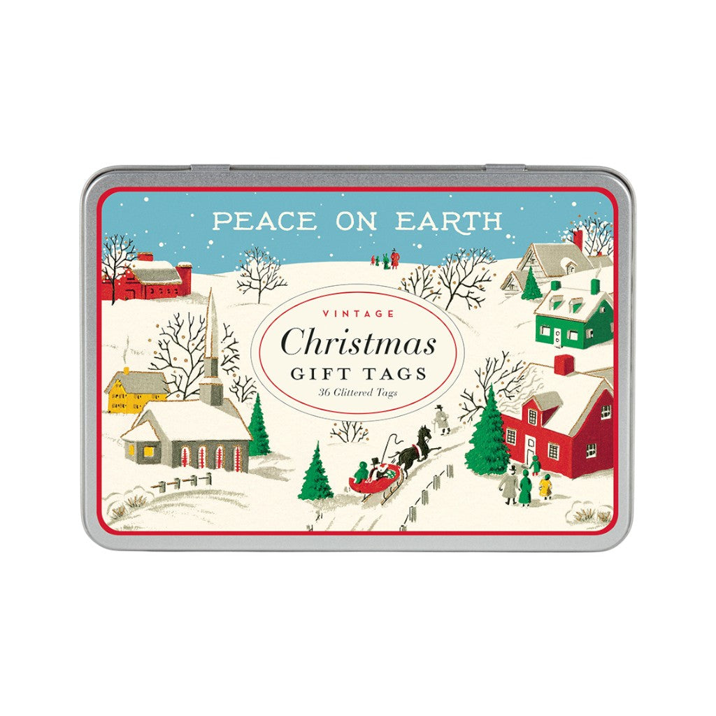 Geschenkanhänger Peace on Earth