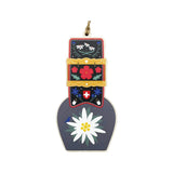 Holzdeko Anhänger  Schweizer Kuhglocke