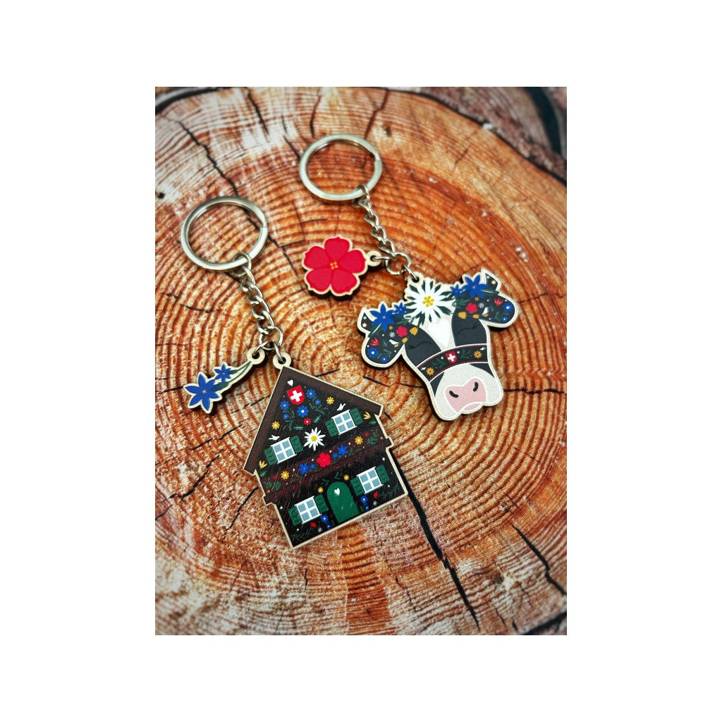 Schlüsselanhänger Edelweiss Chalet