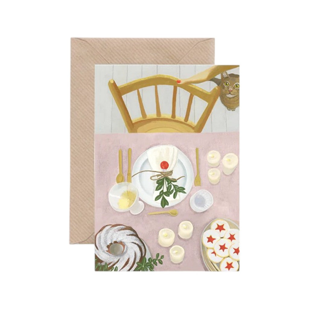 Lykkefund Grusskarte A6 Christmas Day