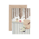 Lykkefund Grusskarte A6 Winter Ballustrade