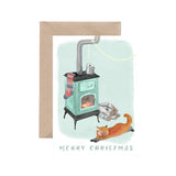 Lykkefund Grusskarte A6 Cozy Fox