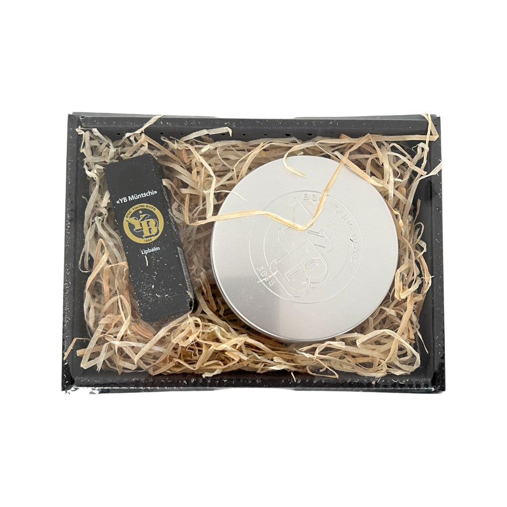 Geschenkset YB Seifendose mit Lipbalm