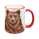 creanorm Tasse Bär Andermatt, rot, 330ml