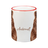 creanorm Tasse Bär Andermatt, rot, 330ml