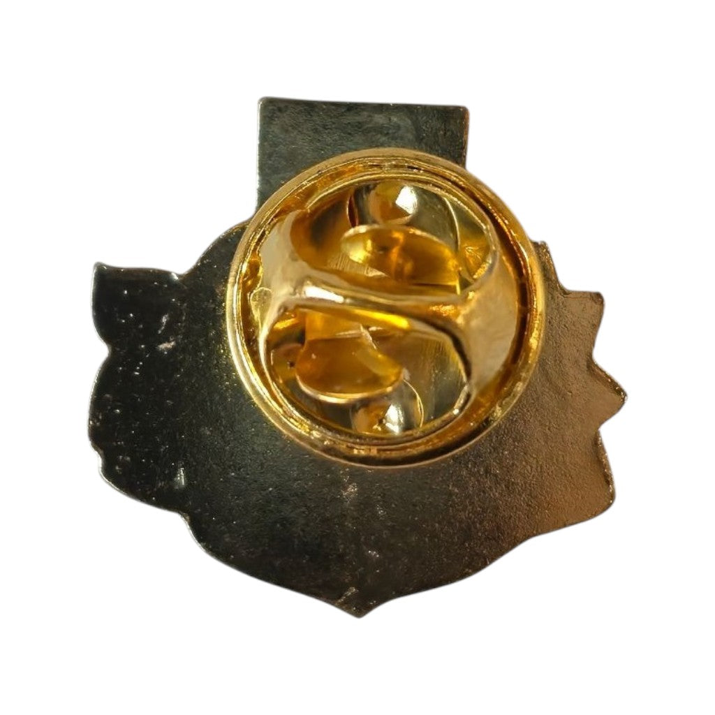 creanorm Pin Edelweiss mit Enzian, 20 mm