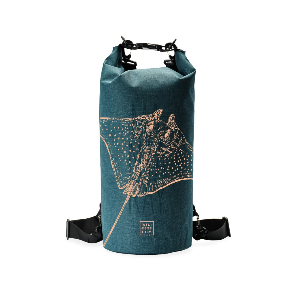 Wili Wili Tree Manta Ray Dry Bag, 15 l
