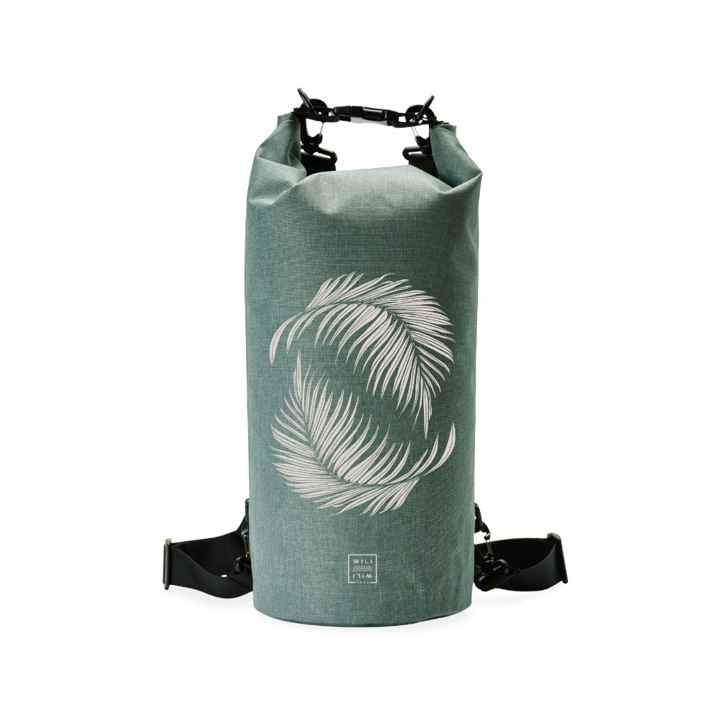 Wili Wili Tree Palm Leafs Dry Bag, 15 l