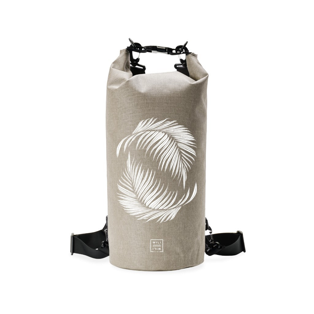 Wili Wili Tree Palm Leafs Dry Bag, 15 l