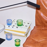 Iittala Teelichthalter Kastehelmi, Aqua