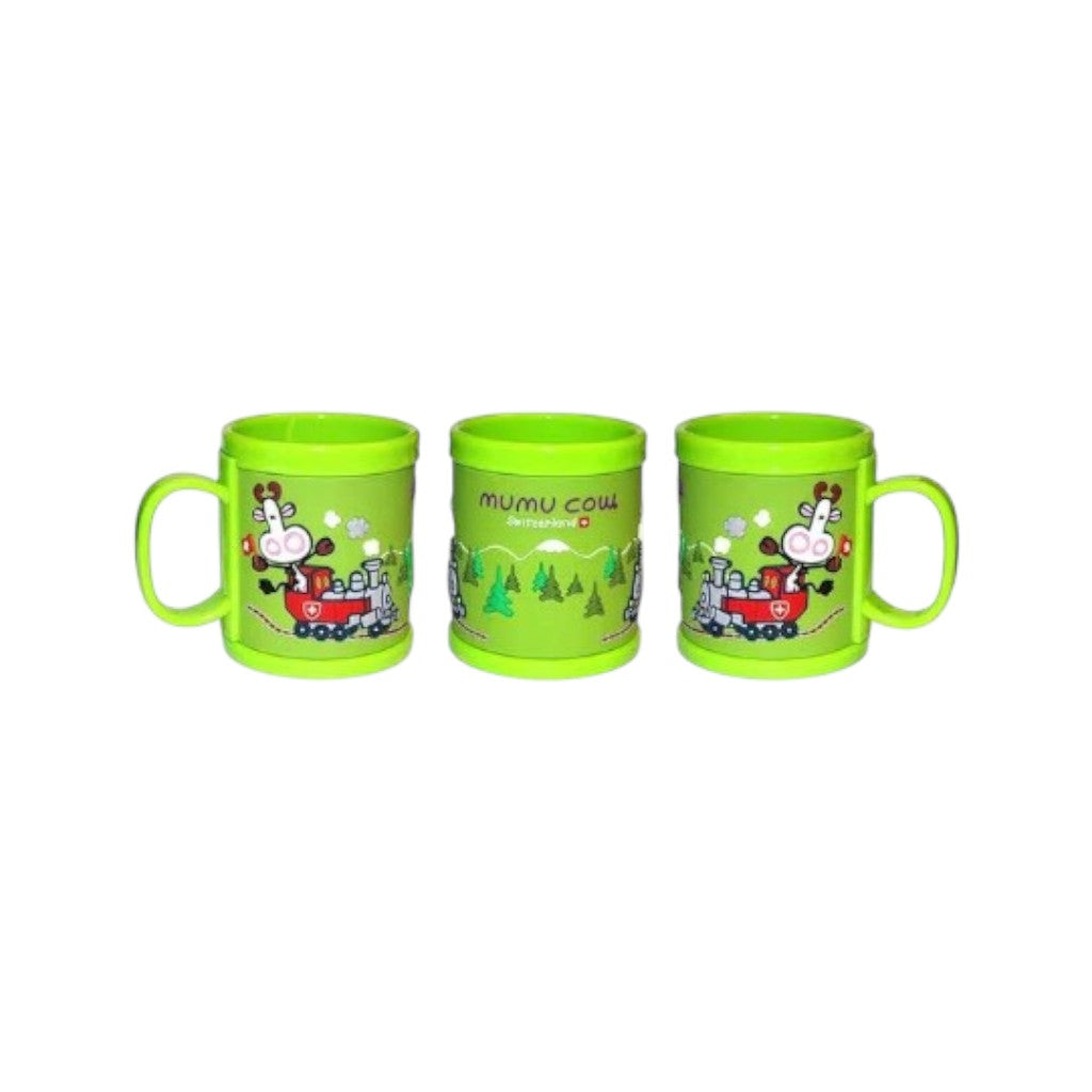 cotfer Plastiktasse Mumu Cow, grün