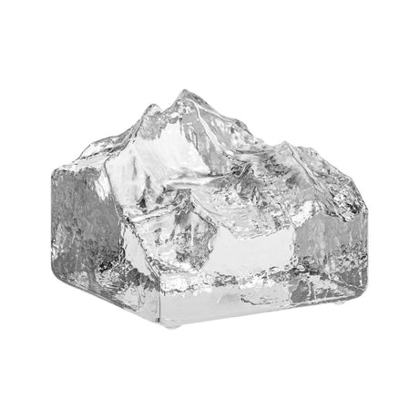 My Little Mountain Bergmodell Jungfrau aus Hergiswiler Glas, 10 x 10 x 8.5 cm