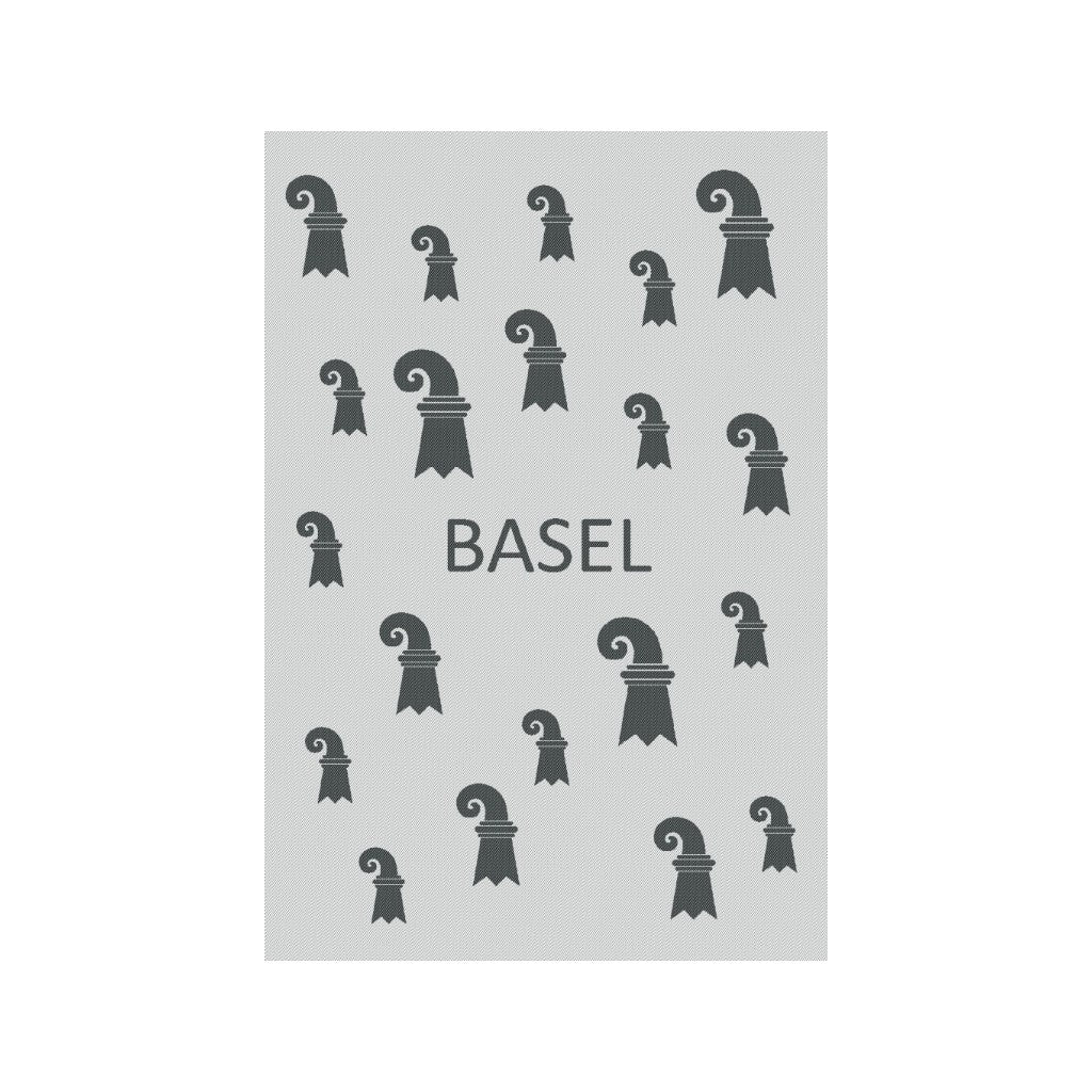KULTSCHTOFF Basler Stab Allover Geschirrtuch