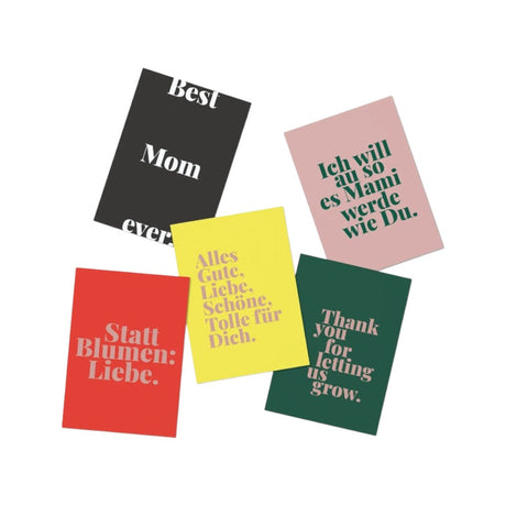 Fidea Design Block Mami ist die Beste, A6