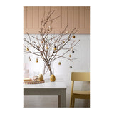 Gry & Sif Osterdeko Anhänger Eier mit Tulpen, 3er Set