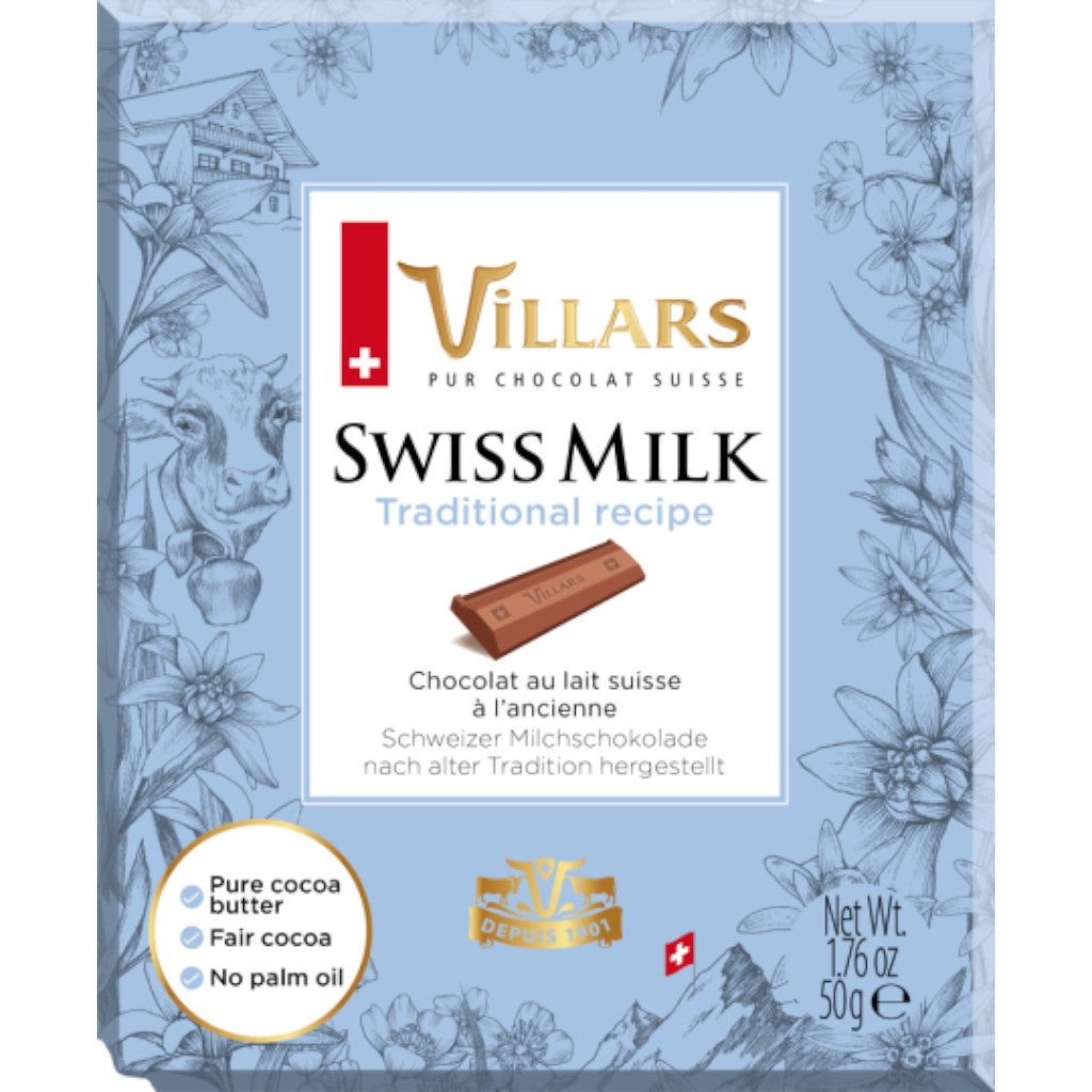 Villars Schokolade - Milch à l'Ancienne 50g