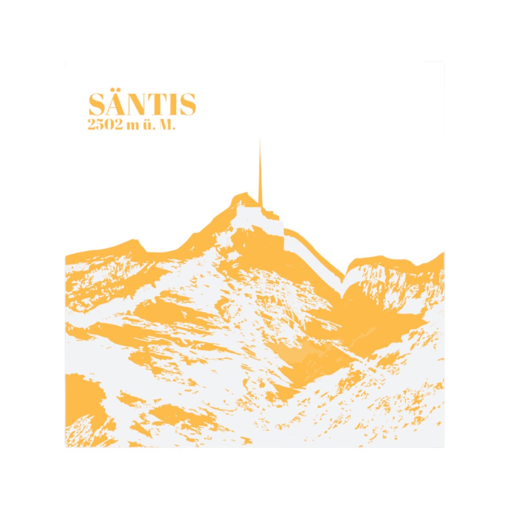 feinedinge Serviette Säntis , 33 x 33 cm
