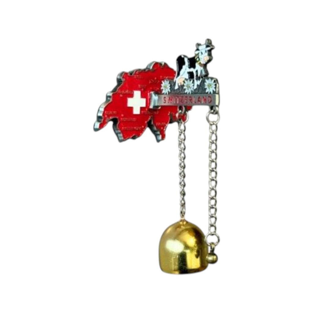 creanorm Magnet Schweiz mit Kuh und Glocke