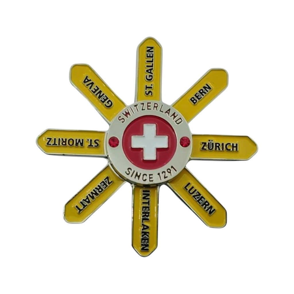 creanorm Magnet mit Wegweiser drehend