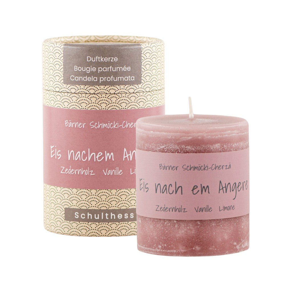SCHULTHESS Kerzen Eis nachem Angere, Zedernholz, Vanille, Limone