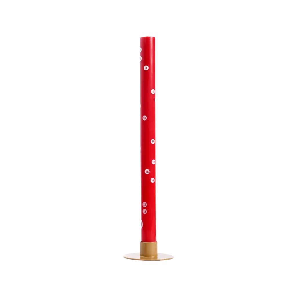 Fidea Design Stabkerze Countdown, ⌀ 2.2 cm