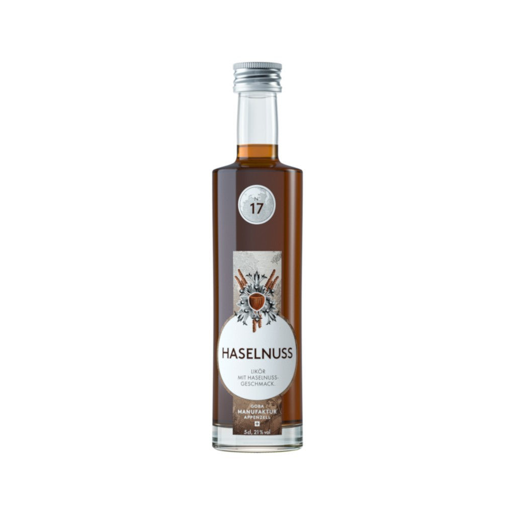 Goba No. 17 Haselnuss  Likör, 5cl