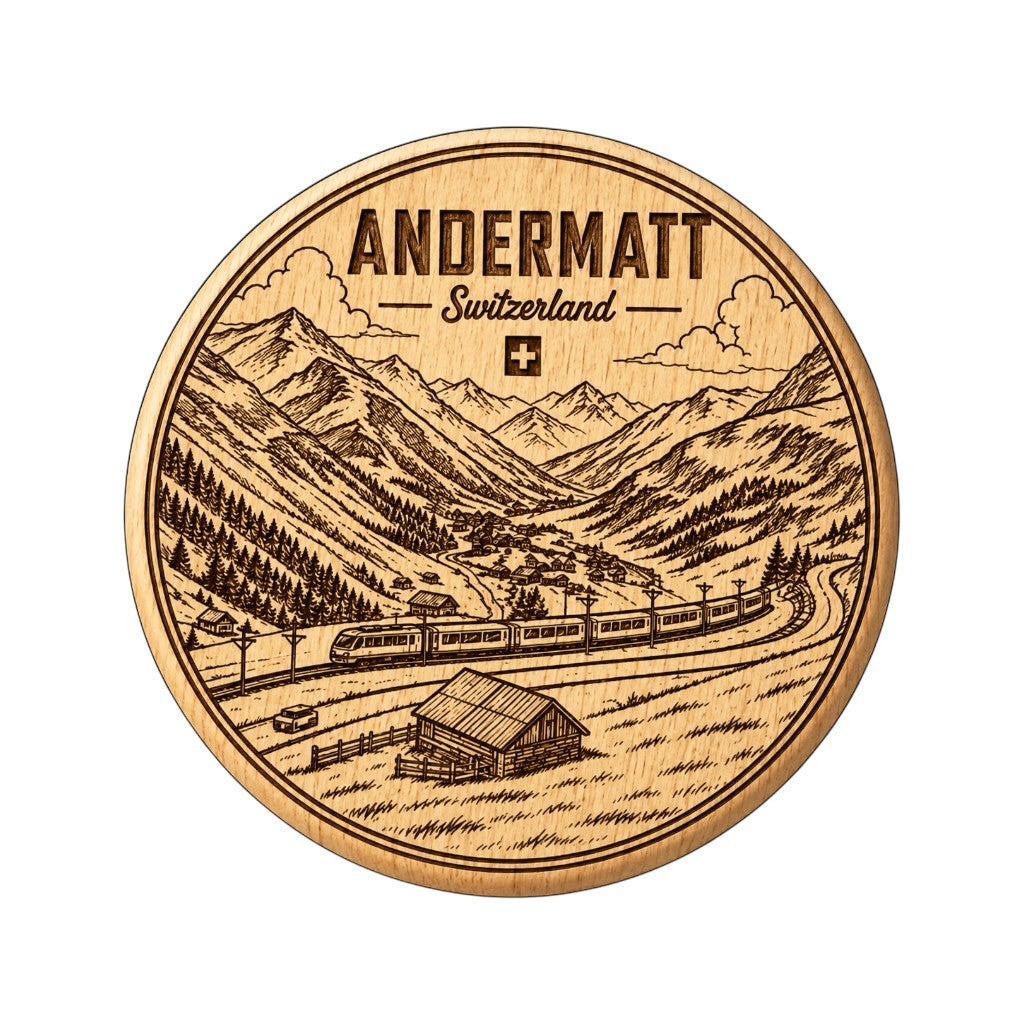 BIBIK Magnet Flaschenöffner Andermatt, ⌀ 65 mm