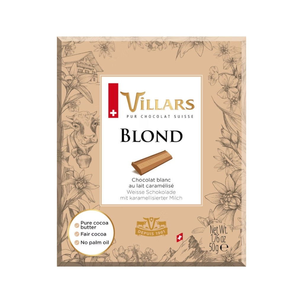 Villars Schokolade -  Blond, 50g