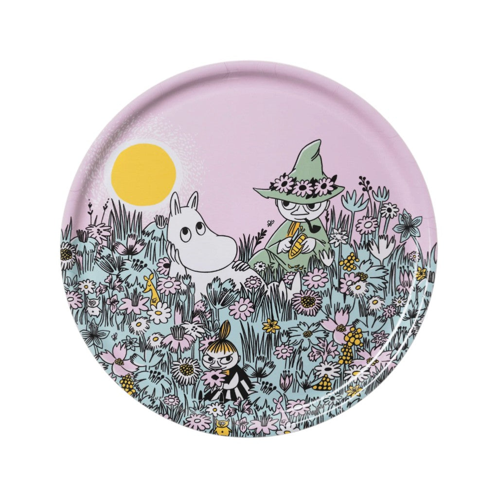 Moomin Tablett Friends Forever 80, ⌀ 35 cm