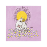Moomin Serviette Sweethearts, 16.5 x 16.5 cm