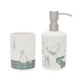Moomin Seifen- und Zahnbürstenhalter Set Bathtime