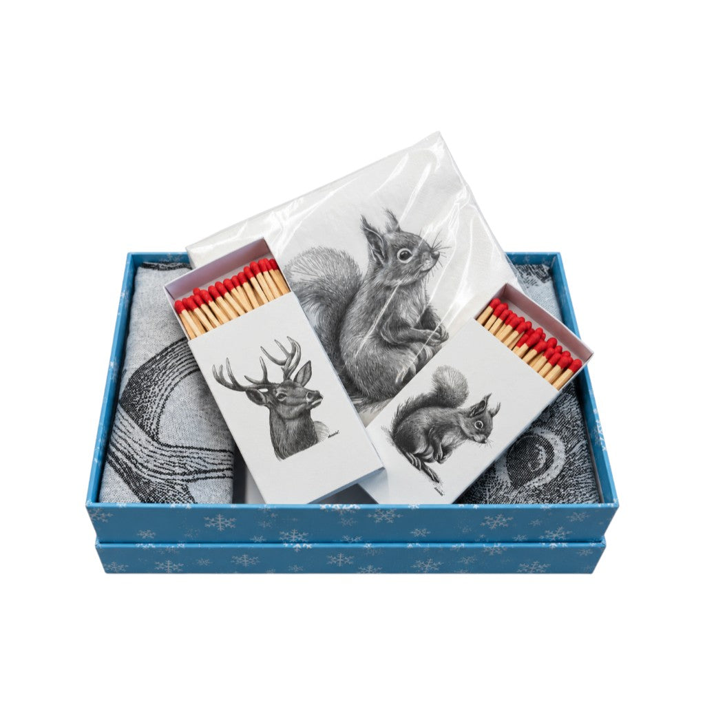 MEYER-MAYOR Geschenkbox XXL, Eichhörnchen/Hirsch