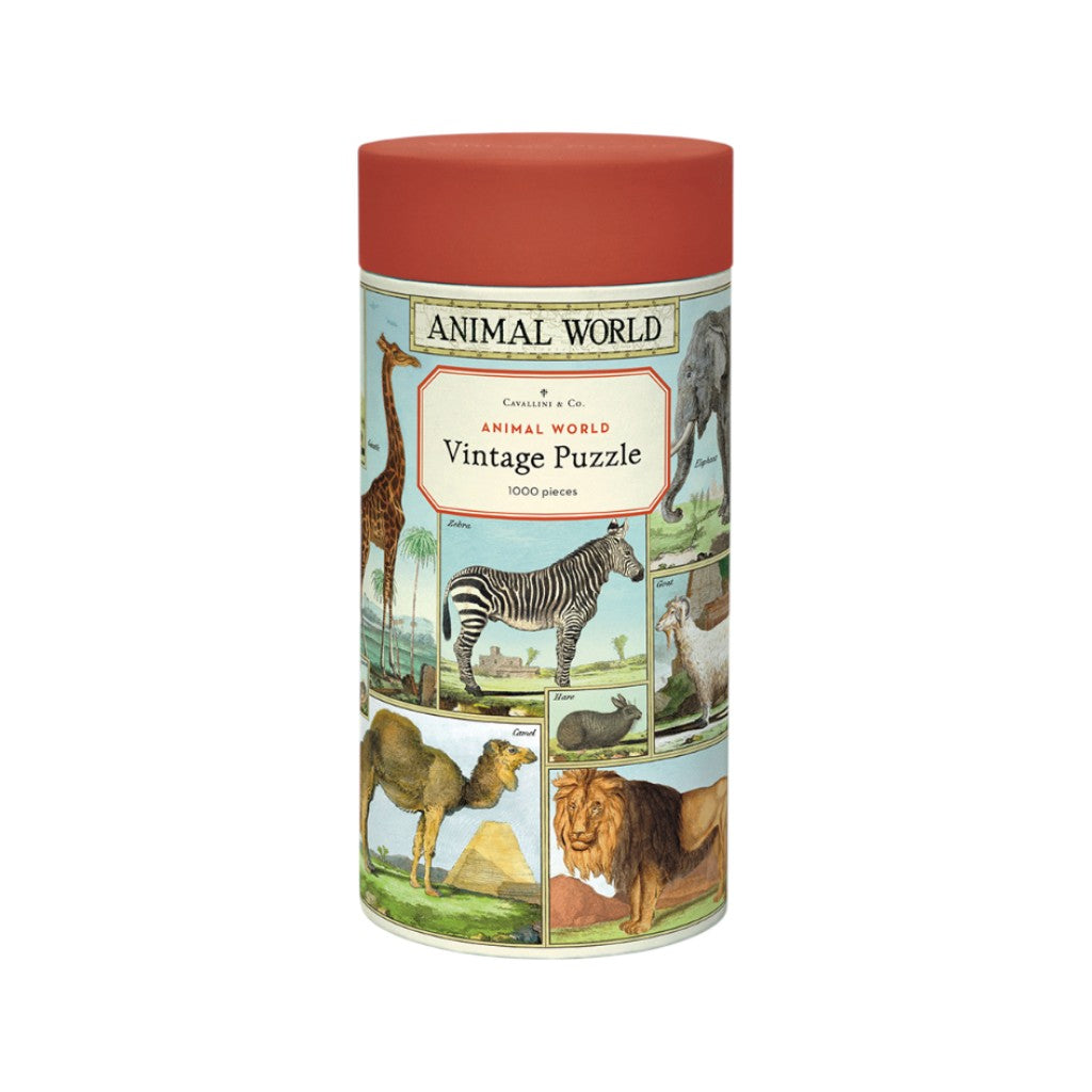 Cavallini Puzzle Animal, 1000 Stück