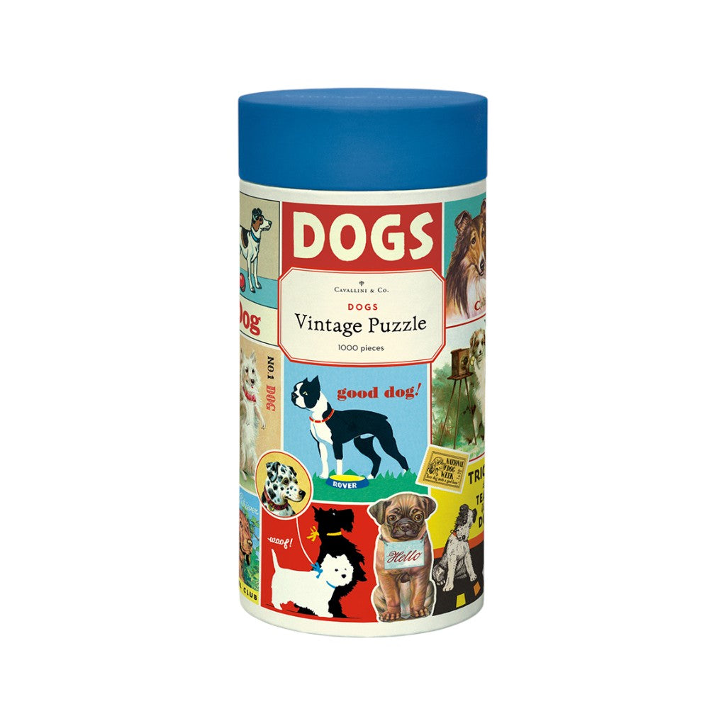 Cavallini Puzzle Hunde, 1000 Stück