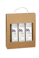 Unterweger Lavendel Geschenkbox – Naturkosmetik mit ätherischem Lavendelöl für entspannende Pflege & beruhigenden Duft