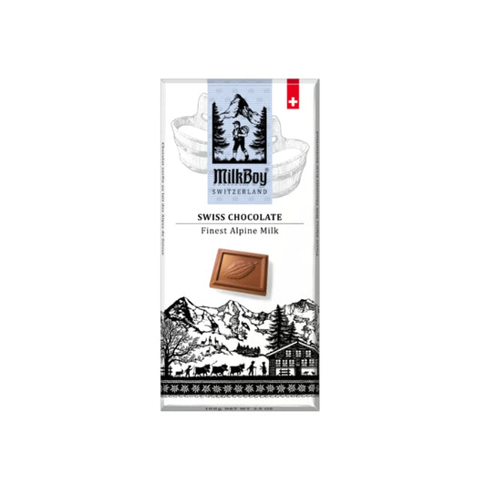 Milkboy Swiss Chocolates Finest Alpine Milk, 100g